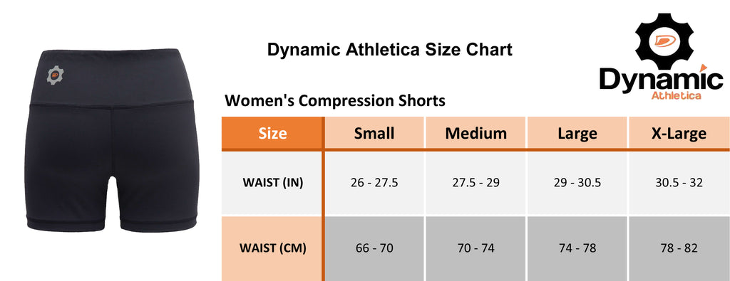 WOMENS COMPRESSION SHORTS - dynamicathletica